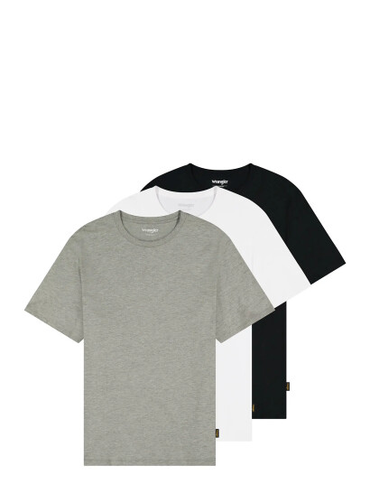 Wrangler 3 Pack Tee - Multi/patterned - S x 00 Wrangler 3 Pack Tee - Multi/patterned - S x 00
