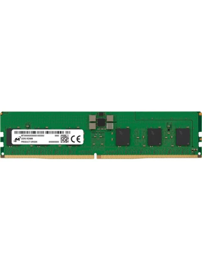 Crucial Micron DDR5 5600 Registrert med paritet/ECC 24GB CL46 Single Channel 1 pcs Grnn Crucial Micron DDR5 5600 Registrert med paritet/ECC 24GB CL46 Single Channel 1 pcs Grnn