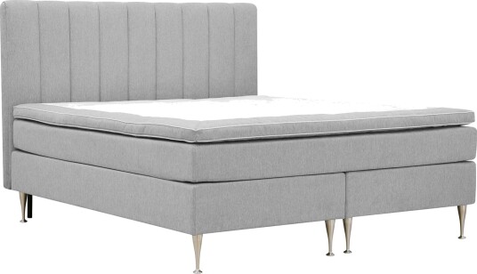 Hilton High Komplett Sengpakke 160x200 cm Grå