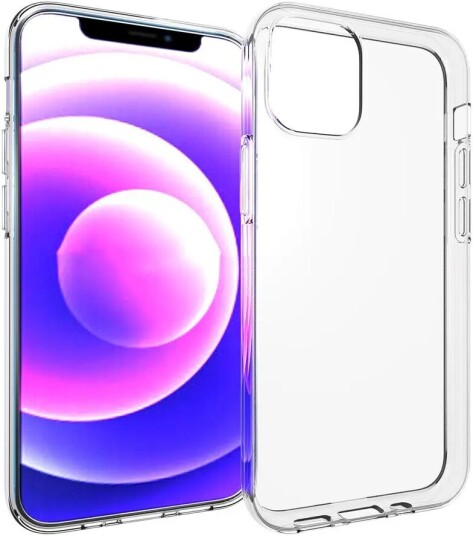 eSTUFF iPhone 12 / 12 Pro INFINITE VIENNA Fleksibelt Plastdeksel - 100% Resirkulert Plast - Gjennomsiktig