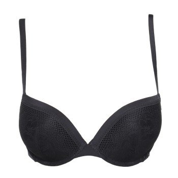 Esprit BH Hollis Ave Classic Push Up Bra Morkgra C 70 Dame Esprit BH Hollis Ave Classic Push Up Bra Morkgra C 70 Dame