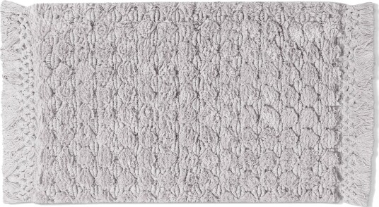 Baderomsmatte Elvie lysegrå Størrelse: 70 x 120 cm Baderomsmatte Elvie lysegrå Størrelse: 70 x 120 cm