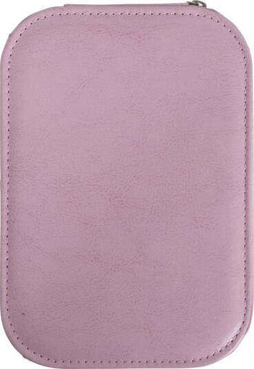 Aura liten sminkeveske med LED-speil EK1726800 (rosa)