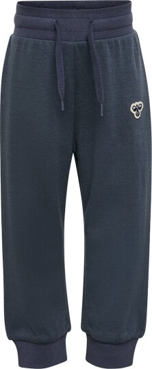 Hummel Bukser Ull HmlMini Bee Ombre Blue Hummel 9 år (134) Bukser Ull Blå Marineblå