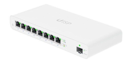 Ubiquiti UISP Switch 8-Port Gigabit POE Switch (0810010076595)