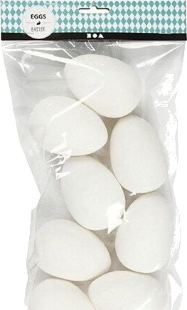 Creativ Company Goose eggs White 8st.