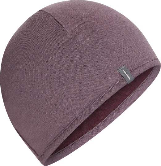 Icebreaker Unisex Pocket Hat Dk Berry/Grey Plum, One Size
