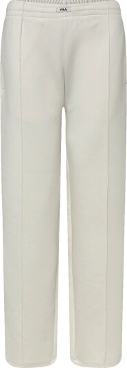 FILA Avigna Wide Elastic Waist Sweat Pants EGRET M