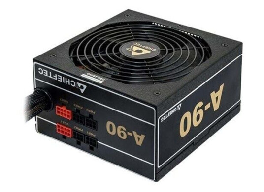 Chieftec A-90 Series GDP-550C Strømforsyning (PSU) - 550 Watt - 140 mm - 80 Plus Gold sertifisert Chieftec A-90 Series GDP-550C Strømforsyning (PSU) - 550 Watt - 140 mm - 80 Plus Gold sertifisert
