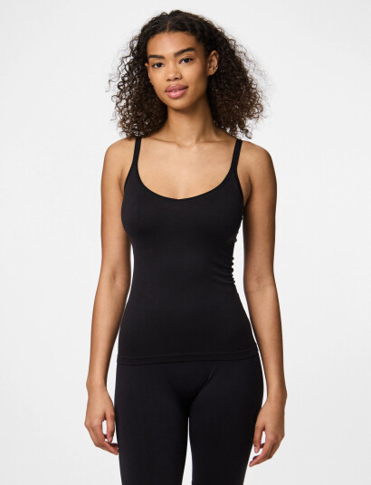 Pieces Pcplain Underwear Top Noos Bc - Black - S/M