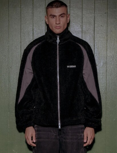 HAN Kjøbenhavn Ultras Fleece Jacket Black 44 HAN Kjøbenhavn Ultras Fleece Jacket Black 44