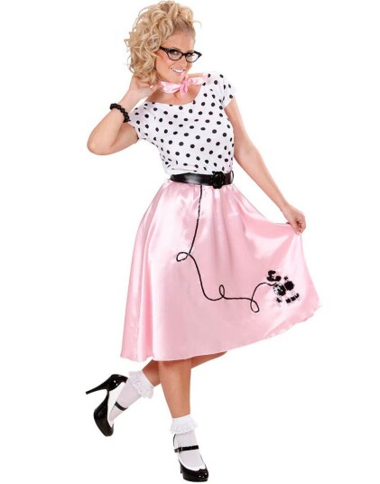 50"s Sweetheart Kostyme Strl M