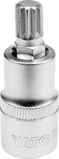 Yato Spline Skaftsokkel 1/2" M10 X 55 Mm Yt-04343