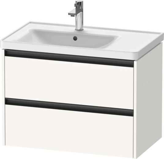 Duravit Ketho.2 Servantskap 2 Skuffer 784x455 mm Venstre Hvit Matt