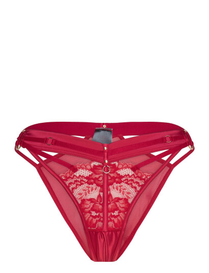 Hunkemöller Emmeline Open Crotch Brasilian - Red - XS