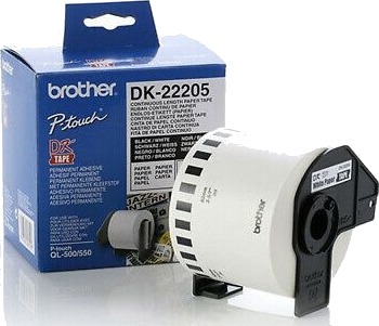 G&Amp G Endlos Et. 62Mm X 30,48M Sw Kompatibel Med Brother Dk 22205