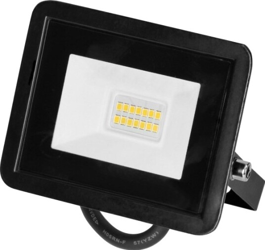 Orno Alled 10W Led Flomlys 850Lm Ip65 4000K Alu+Glass