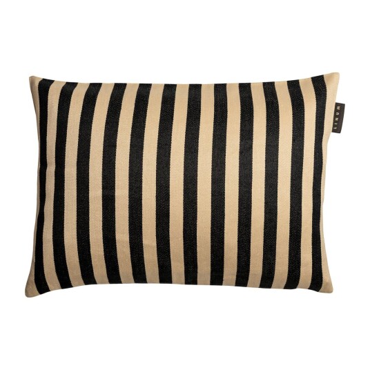 Linum Amalfi putetrekk 35 x 50 cm Sort