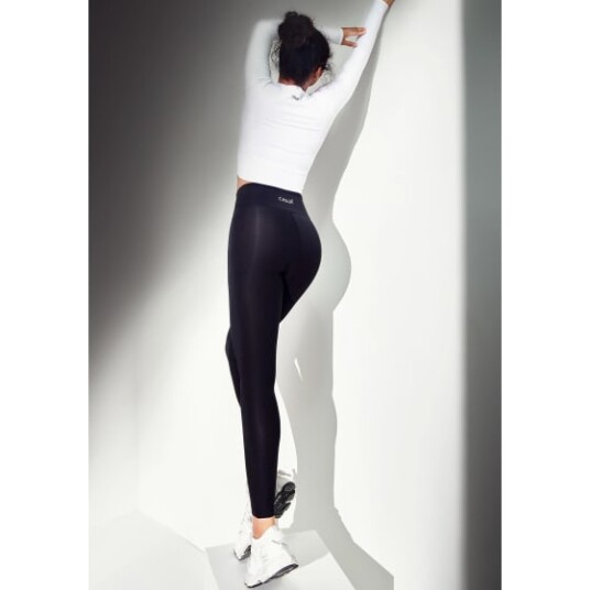 Casall Overlap High Waist Tights Dame Black 44