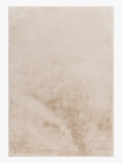 KMCarpets Heaven Deluxe Gulvteppe 140x200 cm Fluffy Fuskepels Natur