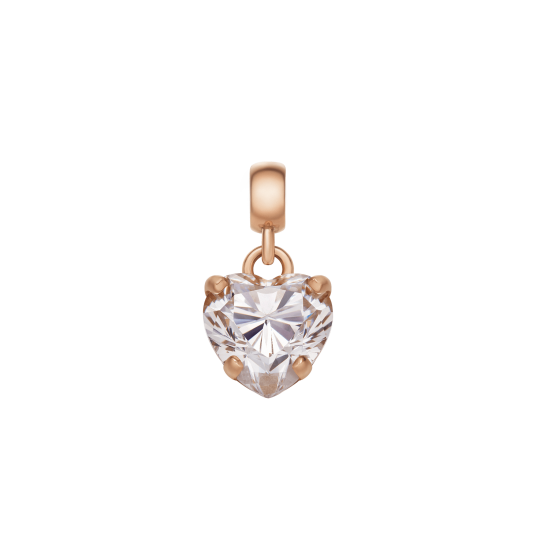 Daniel Wellington DW Charm Heart Crystal 12x6mm Rose Gold/White Daniel Wellington DW Charm Heart Crystal 12x6mm Rose Gold/White