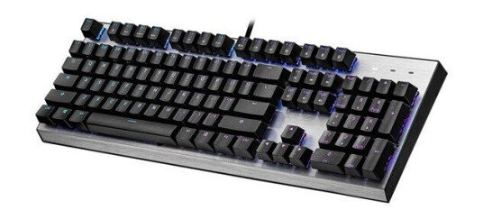 Cooler Master CK351 - Tastatur - Amerikansk Engelsk - Sølv Cooler Master CK351 - Tastatur - Amerikansk Engelsk - Sølv