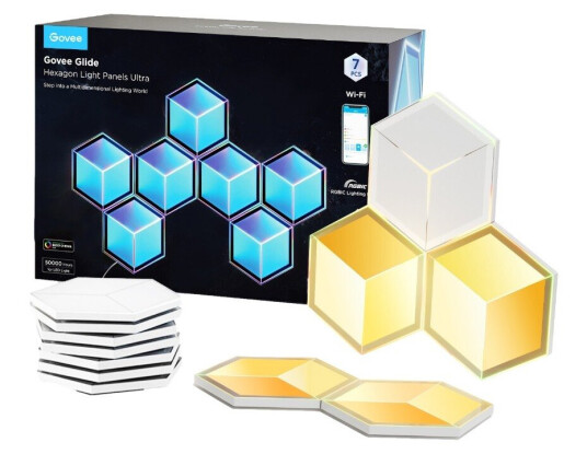 Govee - Glide Hexagon Light Panels Ultra 7Pack!