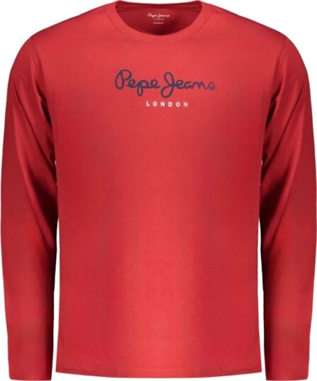 Pepe Jeans Herre Topper Rød M,