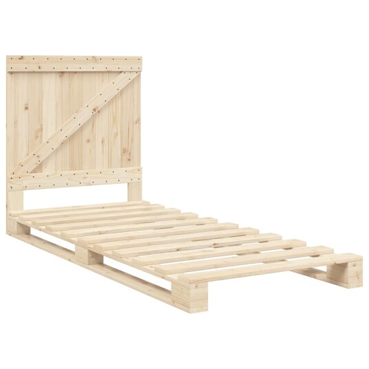  Sengeramme med hodegavl 90x200 cm heltre furu 3281550
