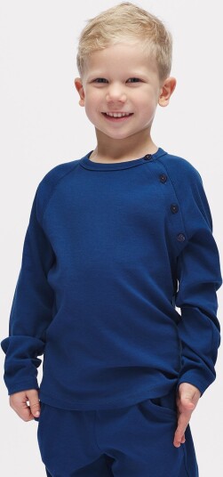 Gullkorn Villvette Longsleeve Blå 110