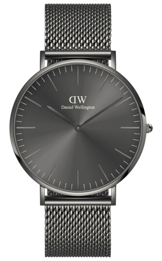 Daniel Wellington DW Klokke Classic Mesh Graphite 40mm Grafit Daniel Wellington DW Klokke Classic Mesh Graphite 40mm Grafit