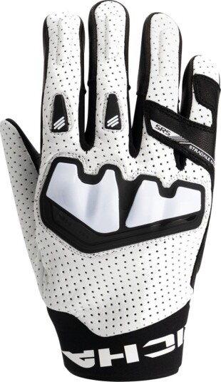 MC-Hansker Richa Stradale AP-X Sort/Hvit S