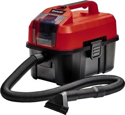 Einhell TE-VC 18/10 Li-Solo Batteridrevet Grovstøvsuger 10L Våt/Tørr Rød