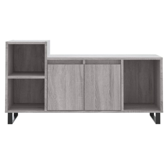 vidaXL TV-benk grå sonoma 100x35x55 cm konstruert tre 8721012113695 vidaXL TV-benk grå sonoma 100x35x55 cm konstruert tre 8721012113695