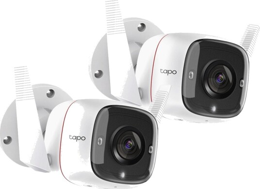 TP-LINK TAPO C310 UTENDØRS OVERVÅKNINGSKAMERA 2STK