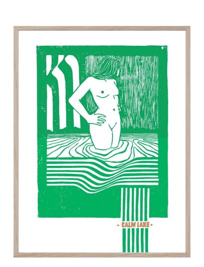 If Walls Could Talk Green Lake Multi/patterned 50X70CM