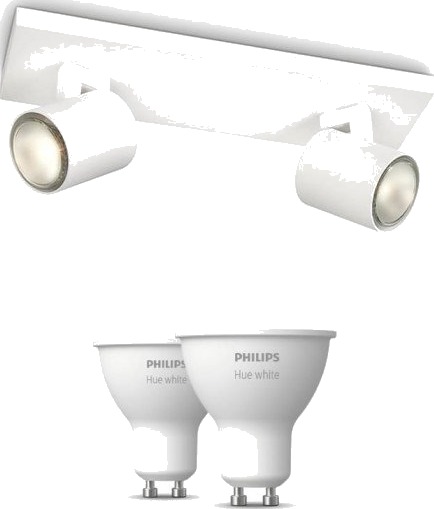 Philips Runner spotter i tak 2 spotter Hue White pærer