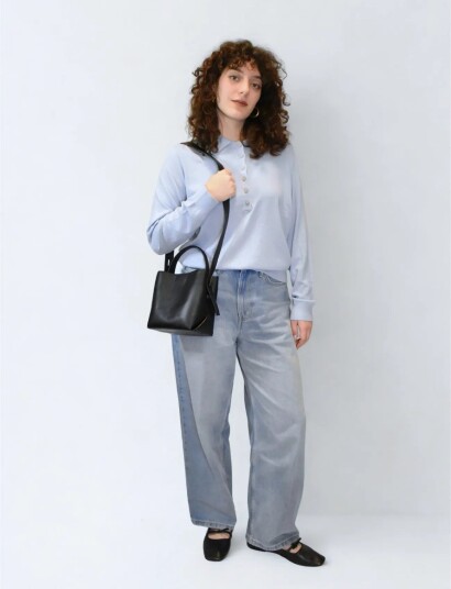 HVISK Molly Soft Structure Black ONE SIZE