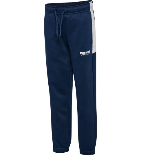 Hummel Hmljr Loose Blocked Sweatpant Navy 104 Hummel Hmljr Loose Blocked Sweatpant Navy 104