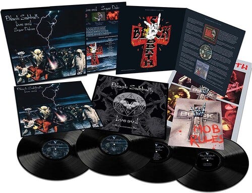 Black Sabbath Live Evil LP/Vinyl Black Sabbath Live Evil LP/Vinyl