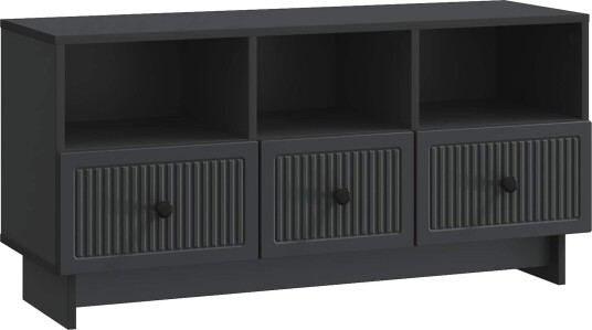  TV skap med skuff Svart 102 x 34,5 x 50 cm Konstruert tre