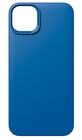Nudient Thin Case iPhone 14 Plus Deksel - Blueprint Blue