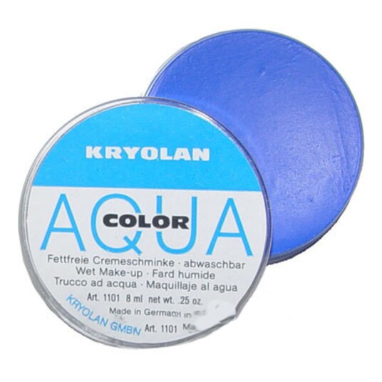 Buttericks Leco AB Kryolan Aquacolor Sminke - Blå Buttericks Leco AB Kryolan Aquacolor Sminke - Blå