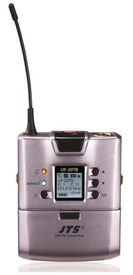 Jts Uf-20tb Lommesender For Uf-20r Mottaker, 510-570mhz