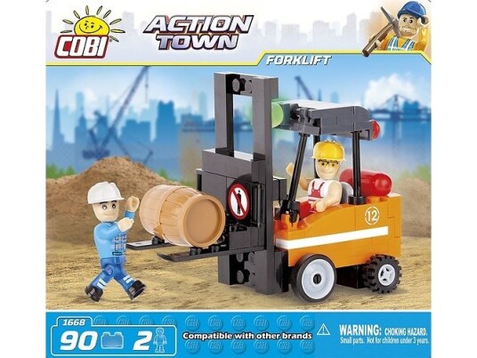 Cobi Action Town 1668 Byggesett 90 Stykker Cobi Action Town 1668 Byggesett 90 Stykker