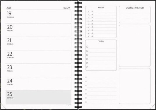 Mayland F det gjort A5 ugekalender 2027