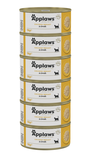 Kyllingbryst 156 G X 24 Katt Kattefôr Våtfôr Applaws Kyllingbryst 156 G X 24 Katt Kattefôr Våtfôr Applaws