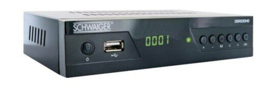 Schwaiger DSR 500 HD - Satellite TV receiver Schwaiger DSR 500 HD - Satellite TV receiver
