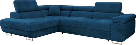 Gabina Sofa med Sjeselong 3 seter Blå Gabina Sofa med Sjeselong 3 seter Blå