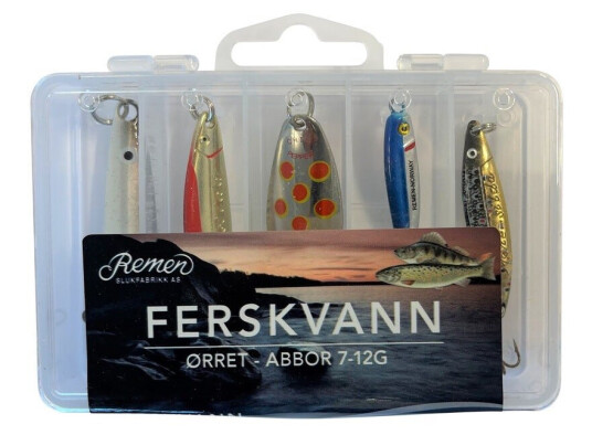 Ferskvannsboksen sluksett, 7-12 gram